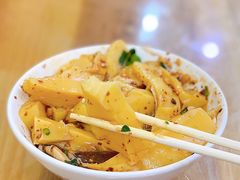 土鸡凉豌豆粉-再回首鸡肉米线(人民路一店)
