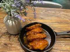蜂蜜蒜香鸡中翅-盐说Salt Talk北美风味西餐厅(海上世界店)
