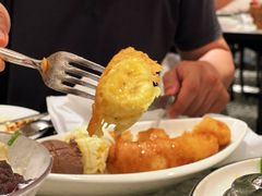 冰淇淋配炸香蕉-关夫人餐厅(KLCC阳光广场店)