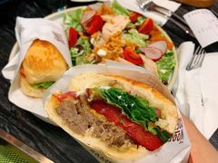 美式牛肉三明治-THE WOODS 简餐 (国贸商城店)