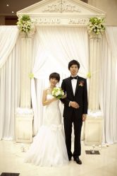 出门纱也做了迎宾纱~拖尾主纱太大，不方便-韩国天使嫁衣婚纱礼服馆(上海旗舰店)