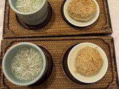 文思豆腐配鲜肉烧饼-江南灶中餐厅(南京香格里拉店)
