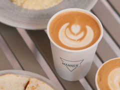 燕麦澳白-Manner Coffee(万象食家店)