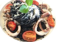 墨鱼意面-CALDO CALDO 卡多厨房(双盛花园店)