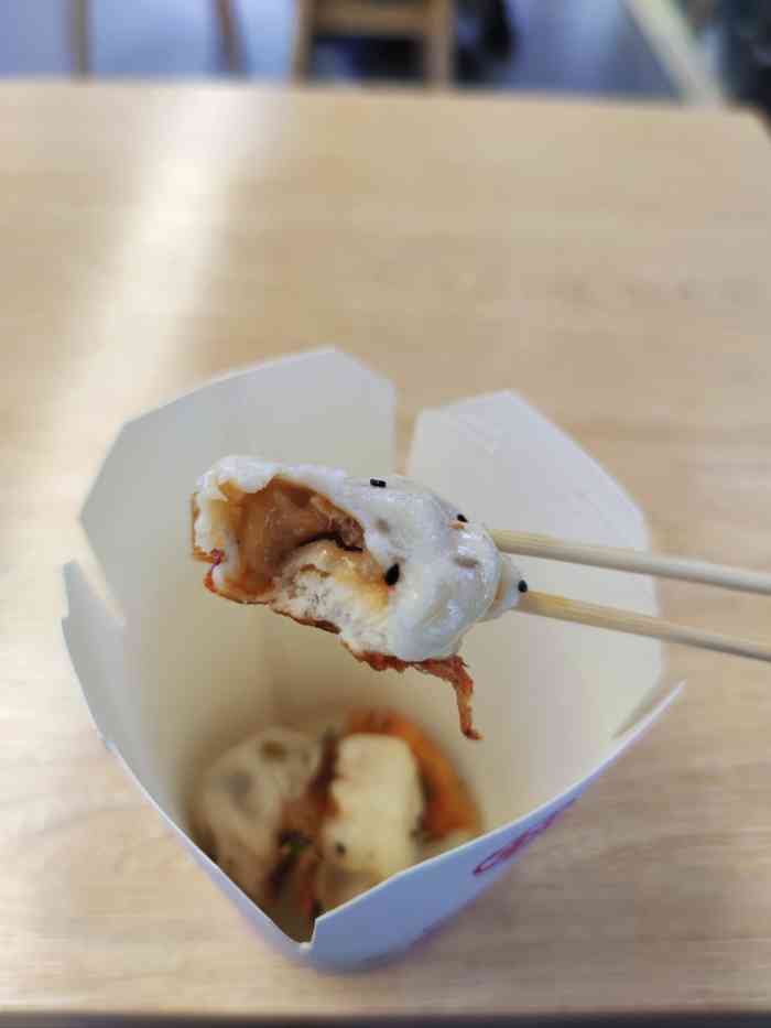 怀粮生煎(仁悦天地店)-"地址:就在石桥铺仁悦天地商场1f楼小吃街.