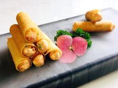 脆筒龙虾卷-后海16号·北京私房菜