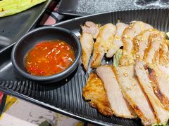 碳火烤猪颈肉/斤-1218 GRILL 主厨