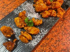 雪花糖醋里脊-绿茶餐厅(蓝色港湾店)