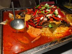 毛血旺烤鱼-探鱼·鲜青椒爽麻烤鱼(钟楼众汇广场店)
