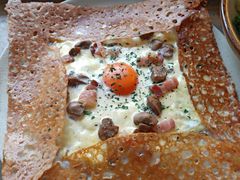 鸡蛋蘑菇熏肉荞麦可丽饼-RAC BAR(安福路店)