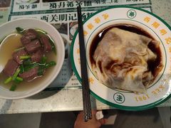 韭菜猪红汤-西关明记肠粉(荔枝湾店)