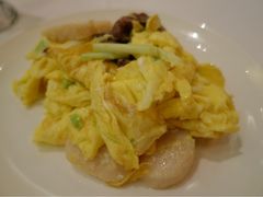 韭黄滑蛋牛肉鲜元贝-晶荷轩(香港迪士尼乐园酒店)