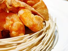 金牌脆皮虾-东来菜馆•手抓海鲜家常菜•海鲜锅贴(鸽子窝店)