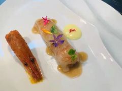 虾肉烩饭-九献创意菜·牛排馆(亮马河花园店)