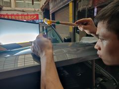 -鲨鱼皮汽车凹陷玻璃修复(静安店)