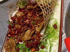 竹粑酥牛肉-红辣椒·川菜·火锅(大洋中心店)