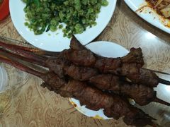 红柳烤肉-敦煌夜市