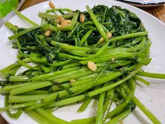 椒丝腐乳空心菜-潮粥馆(长江花园店)