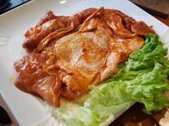 板烧鸡排肉-超级神炭烤肉夜食(芥园西道店)