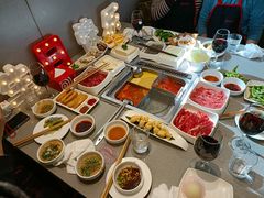 自助调料区-海底捞火锅(贵和购物中心店.原鲁能城店)