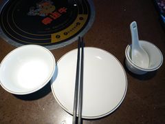 餐具摆设-幸运牛汕头小黄牛牛肉火锅(梅林店)