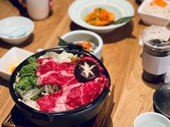 雪花牛肉寿喜锅-隐泉之语日式料理(王府中环店)