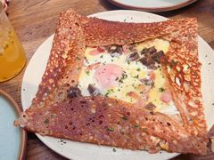 鸡蛋蘑菇熏肉荞麦可丽饼-RAC BAR(安福路店)