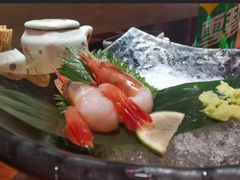 甜虾刺身-白石の深夜食堂(芝罘万达店)