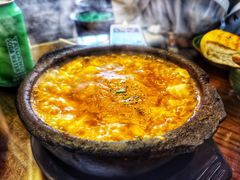 砂锅番茄豆腐-王明古法砂锅居(开化寺店)
