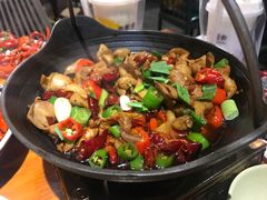干煸肥肠-琥珀老六龙虾(四里河店)