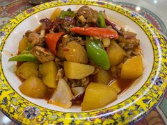 新疆大盘鸡-新疆红柳花餐厅(新洲店)