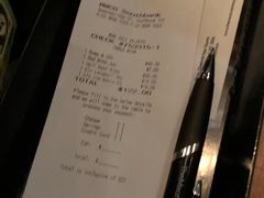 账单-The Meat & Wine Co Southbank(南岸店)