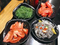 桂花酱凉拌西红柿-黑门烤肉