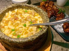 石锅鸡汤豆腐-绿茶餐厅(天津天河城店)