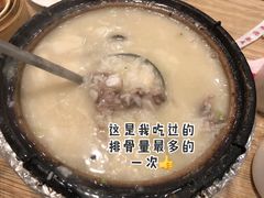 干贝排骨粥-粤仔湾砂锅粥(广益哥伦布店)