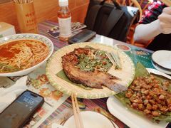 芭蕉叶包烧鸡脚筋-呐咪傣园·云南菜(石厦店)