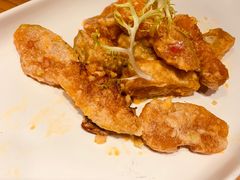 咸蛋黄焗有机黄瓜-临家闽南菜(大唐店)