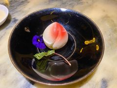福桃杏仁豆腐-范家小馆·烤鸭新京菜(金融街店)