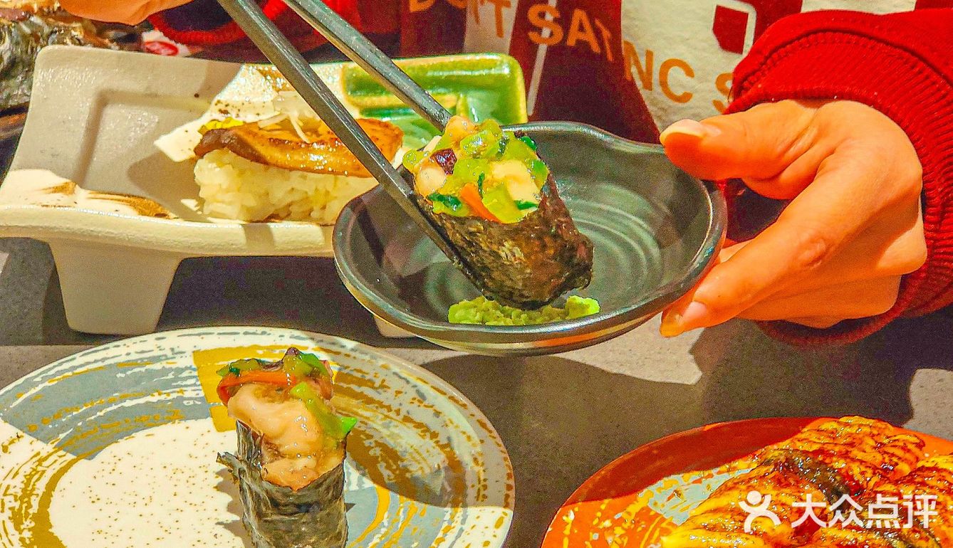 在大连吃旋转寿司还得看小乔 