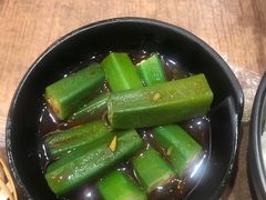 凉拌秋葵-好人民间小吃·番茄鱼酸菜鱼(木渎悠方店)