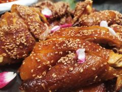 脆皮芝麻烤鸡-海尔洲际酒店天下一品中餐厅