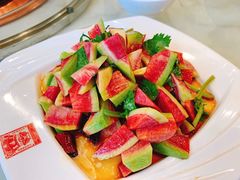炝拌萝卜皮-京门老爆三·铜锅涮肉 爆肚(望京店)
