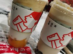 烤黑糖波波牛乳-喜茶(永旺梦乐城店)