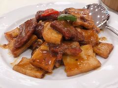 鲍菇炒牛仔肉-凤凰楼酒家·粤宴点心(华强北店)