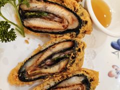 香酥紫菜鳗鱼卷-鹭园酒家·四十年老字号
