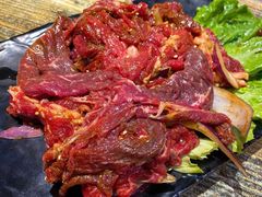 现拌鲜牛肉-吉志烤肉(太原总店)