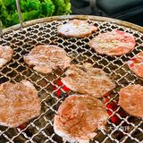 复古风爆棚的烤肉~正宗东北地摊口味