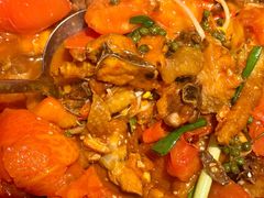 -贵州辣子鸡番茄鸡