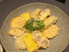 天妇罗蔬菜-隐泉·HANA BY HATSUNE葉奈日式料理(国贸CBD地标景观店)
