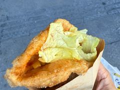 -小红车炸蛋葱油饼
